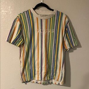 Guess Multicolor Striped Men's Shirt